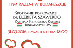 Klub Podróżnika pt. Zakochaj się tym razem w Budapeszcie - Elżbieta Szawerdo